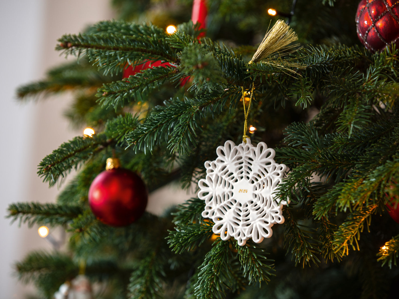 Villeroy & Boch Christmas Classics Ornament Schneeflocke 10cm - Produktbild 5