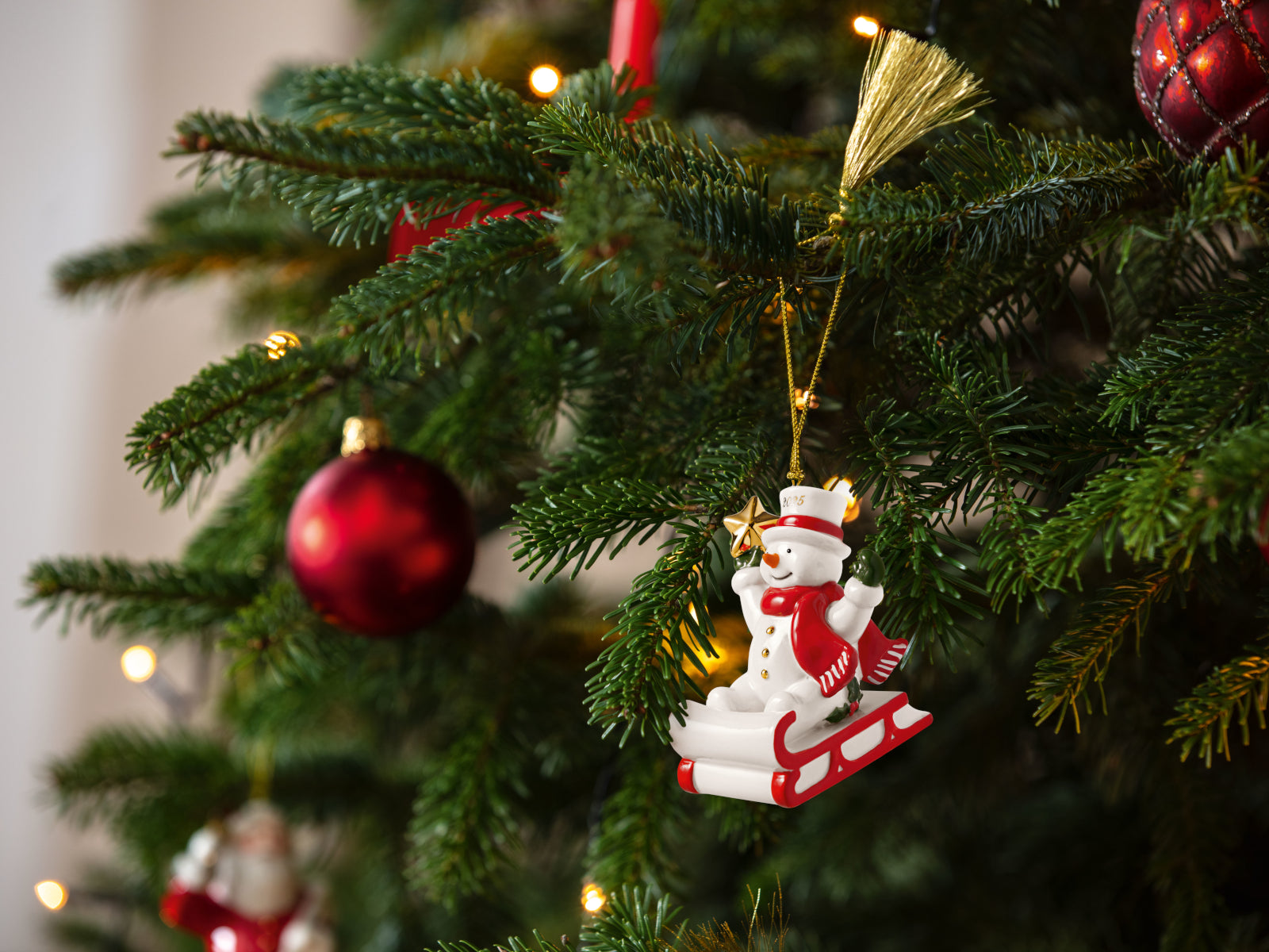 Villeroy & Boch Christmas Classics Ornament Schneemann 2025 - Produktbild 4