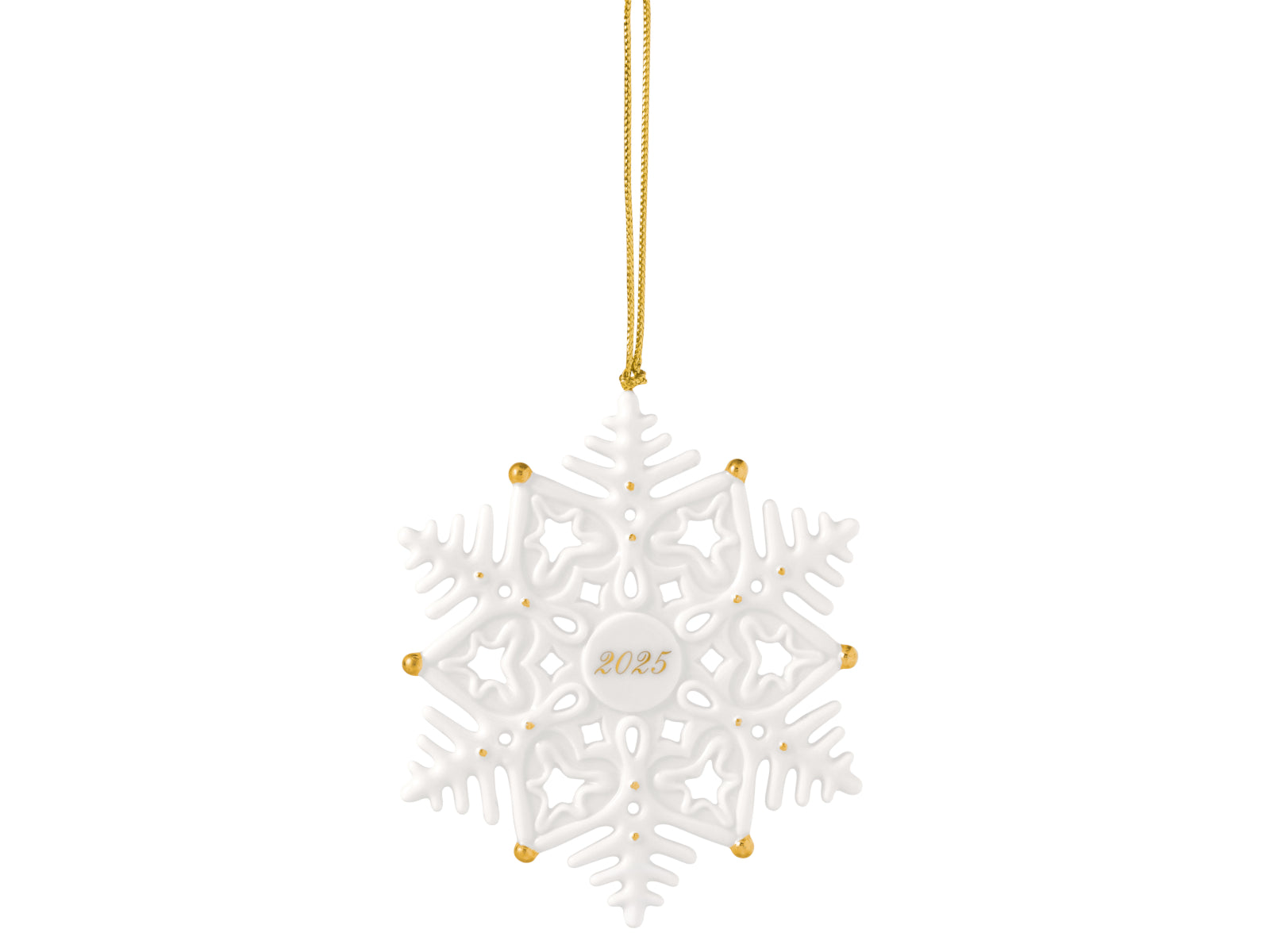 Villeroy & Boch Christmas Classics Ornament Schneeflocke 2025