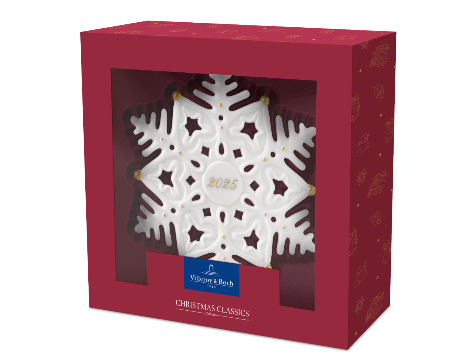 Villeroy & Boch Christmas Classics Ornament Schneeflocke 2025 - Produktbild 2