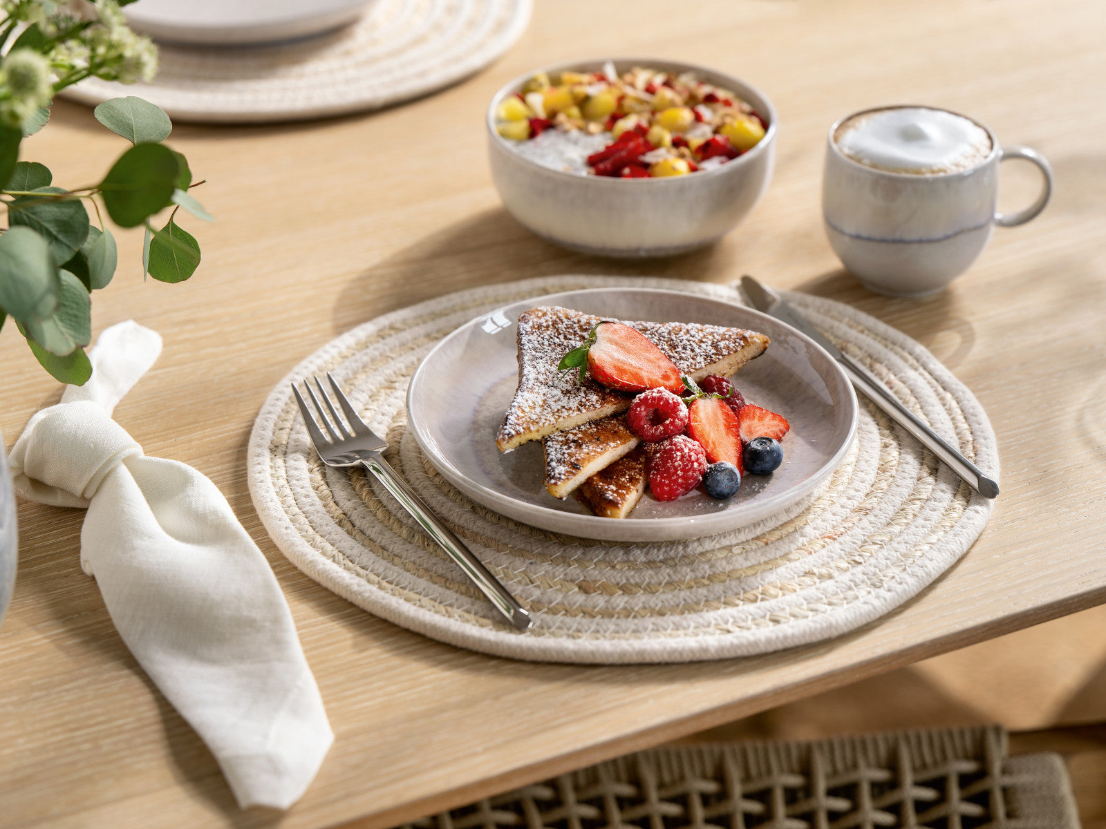 like. by Villeroy & Boch Perlemor Sand Becher mit Henkel 0,21l - Produktbild 7