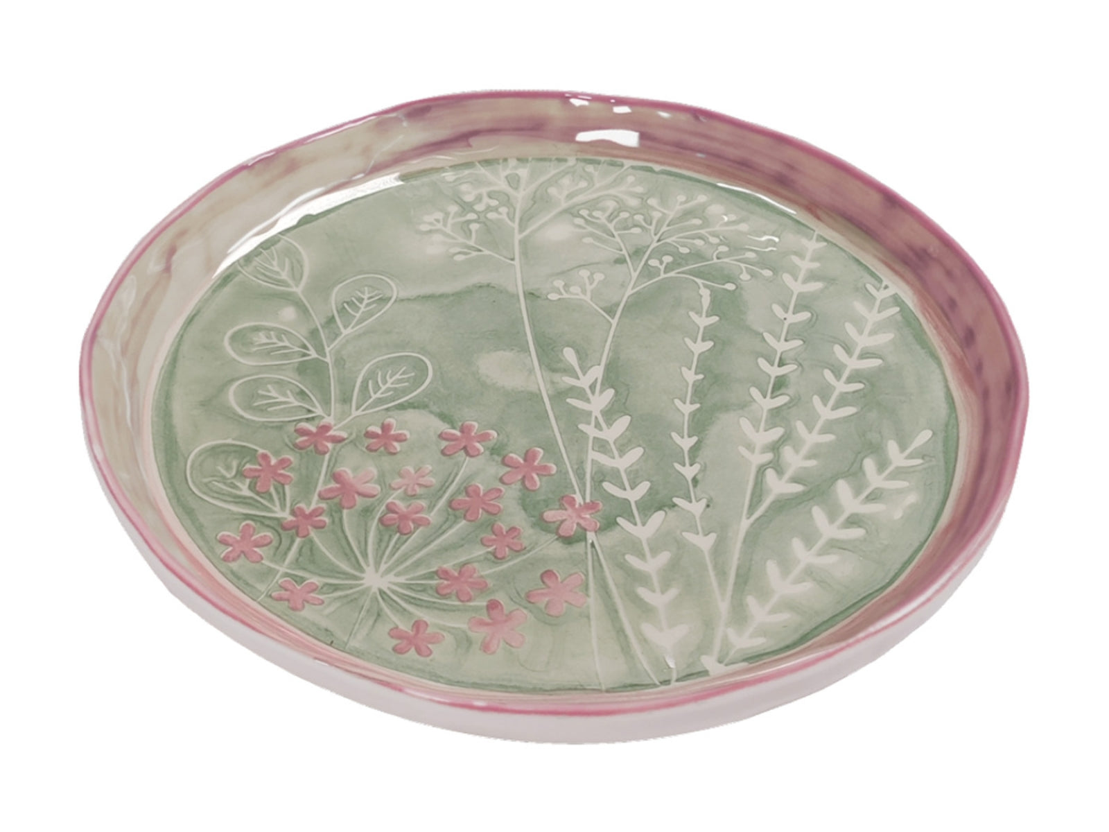 Vista Portuguese Bloom Dessertteller green 24cm