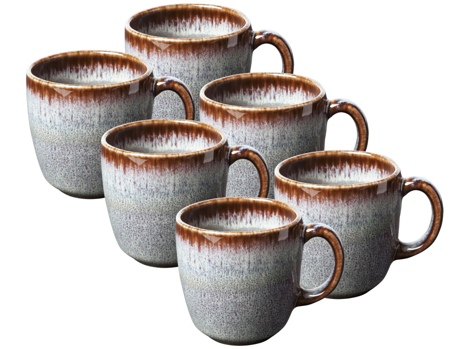 like. by Villeroy & Boch Lave beige Kaffeeobertasse 0,19l Set6