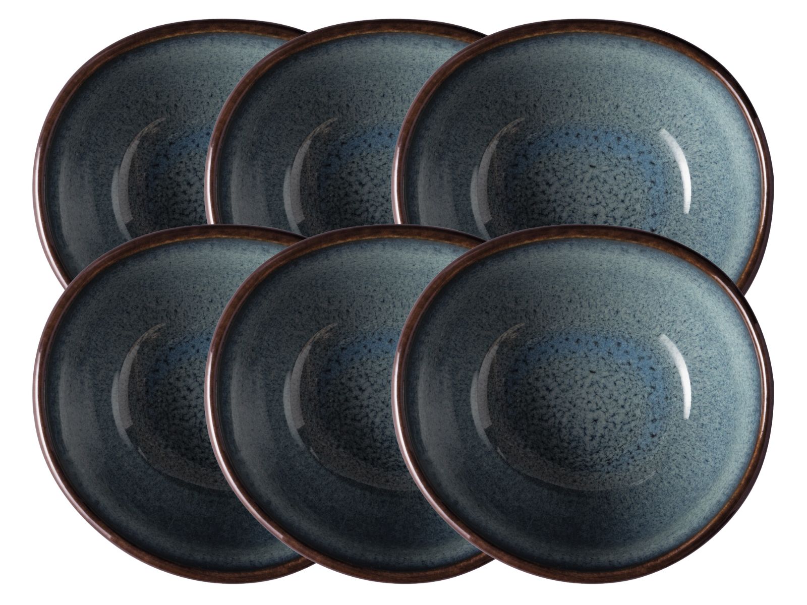 like. by Villeroy & Boch Lave gris Dipschälchen 10 x 6 cm Set6