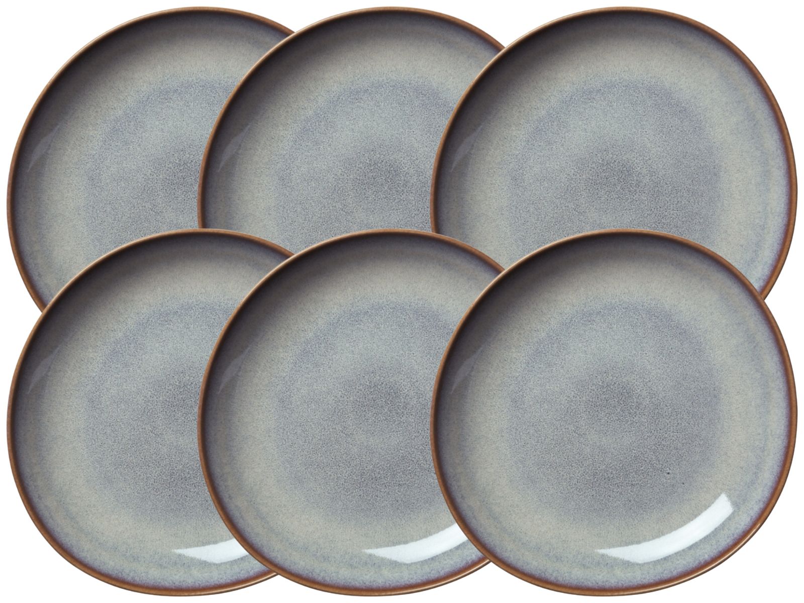 like. by Villeroy & Boch Lave beige Schale flach 28 cm Set6