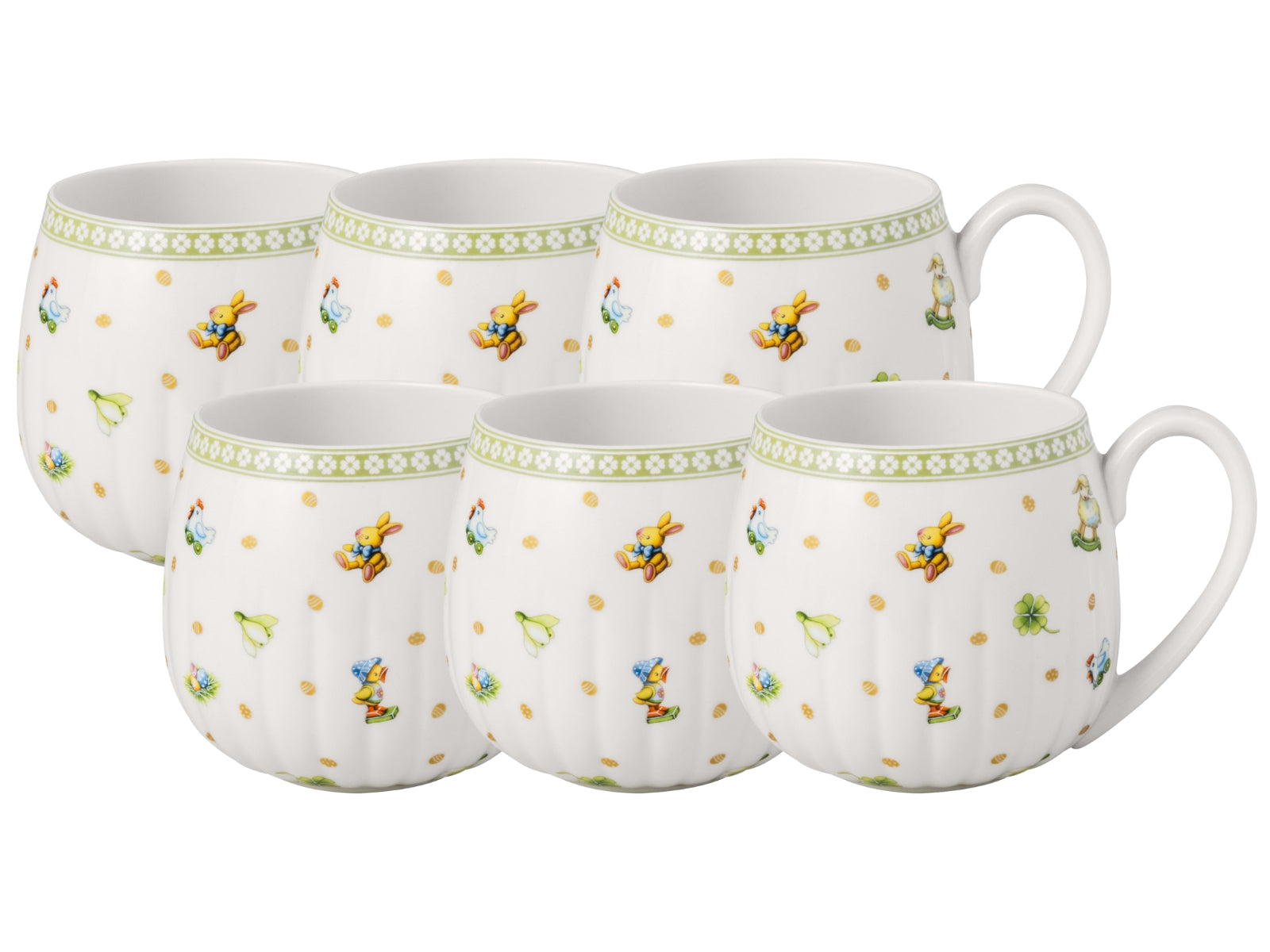 Villeroy & Boch Easter Delight Henkelbecher 0,35l Set6