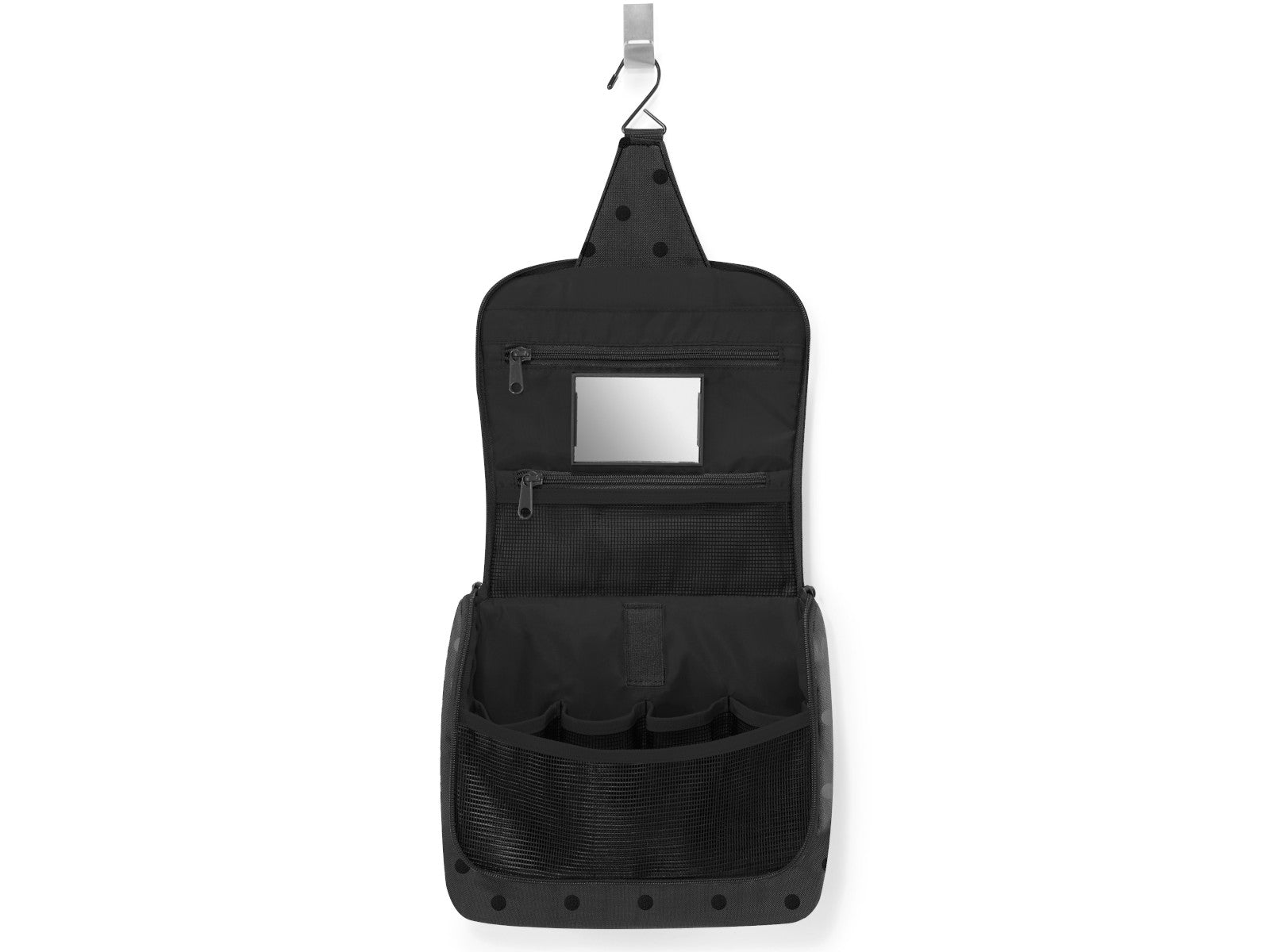 reisenthel toiletbag glossy dots black - Produktbild 3