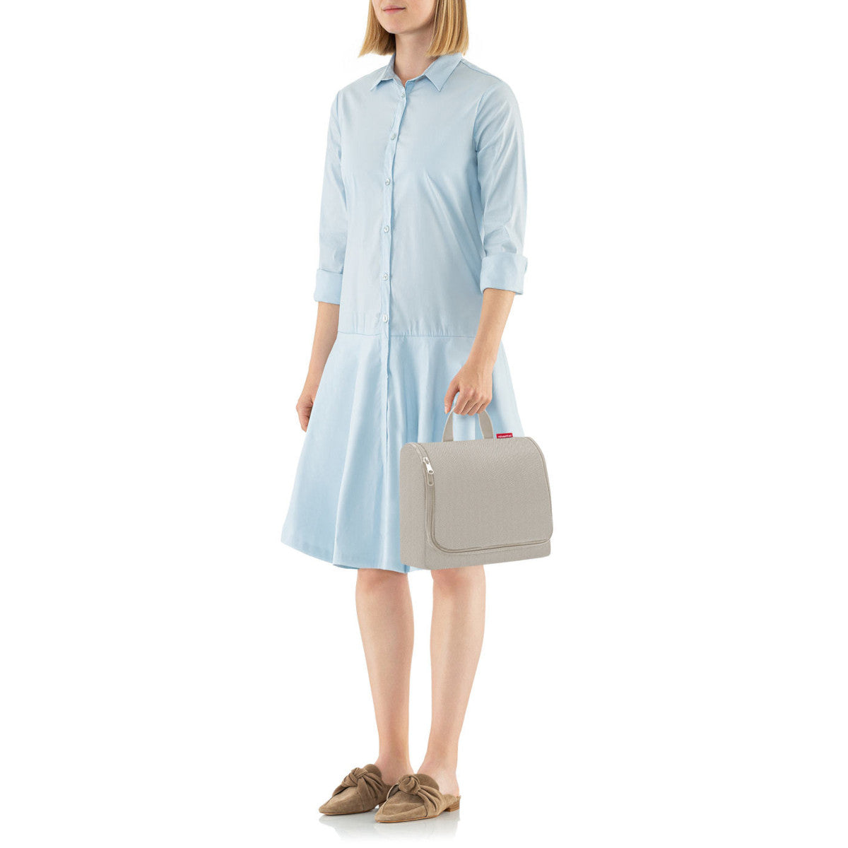 reisenthel toiletbag XL herringbone sand - Produktbild 4