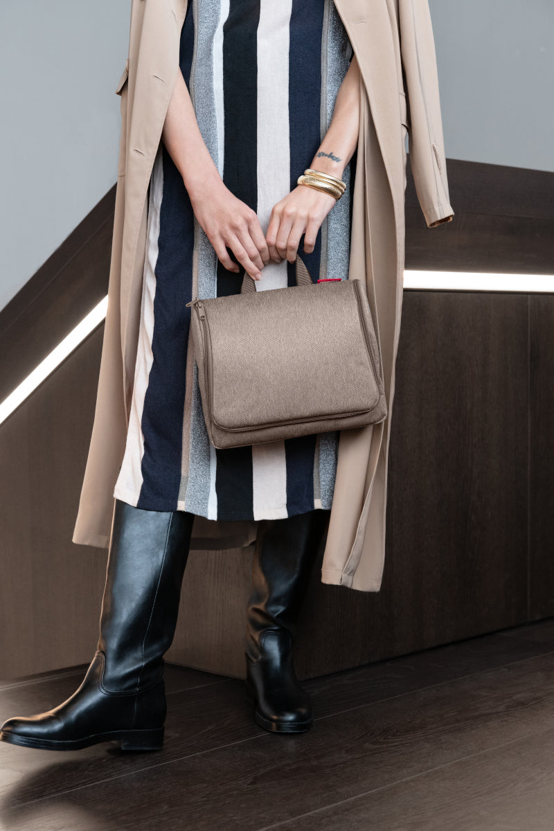 reisenthel toiletbag XL herringbone mokka - Produktbild 6