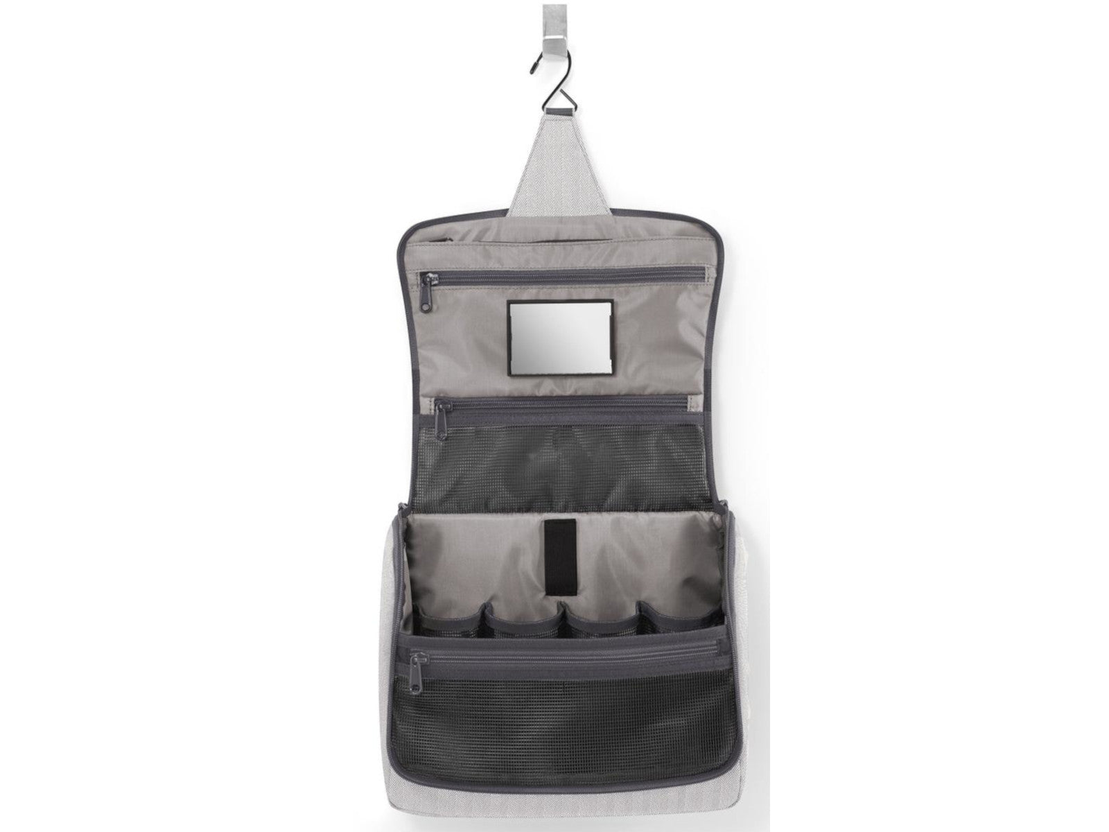 reisenthel toiletbag XL herringbone grey - Produktbild 3