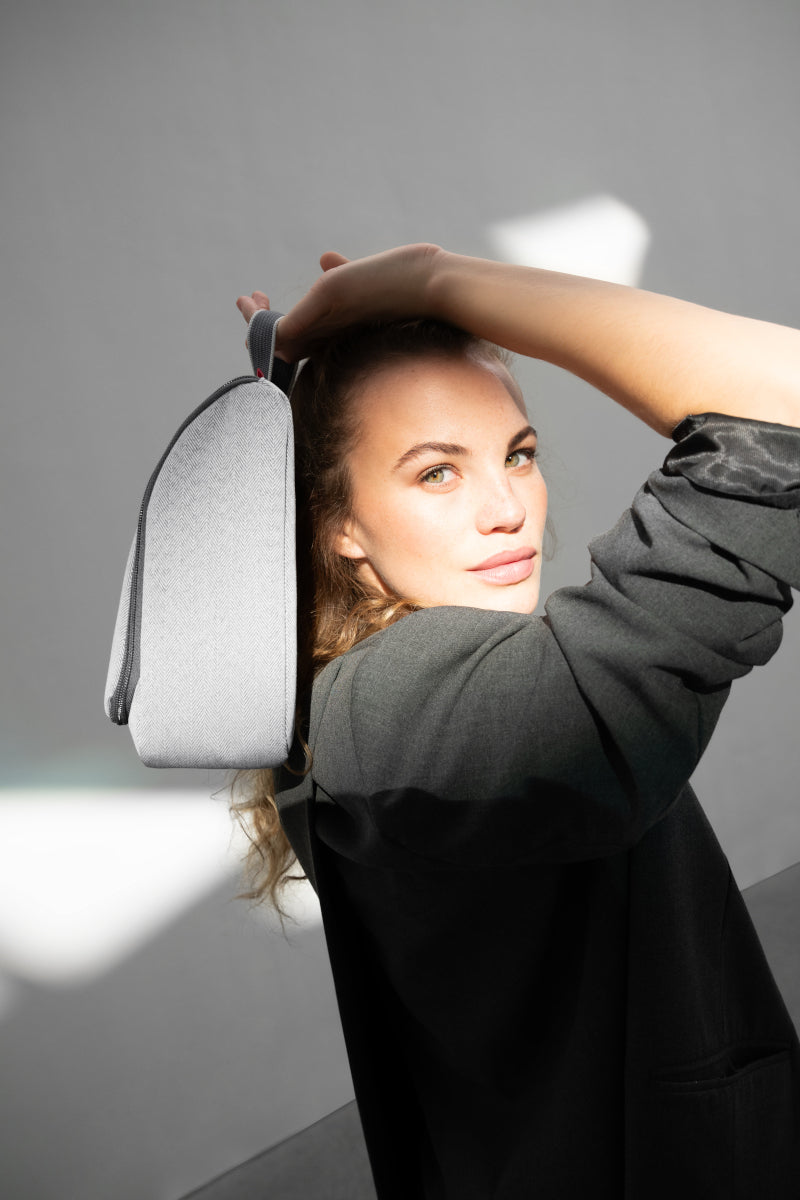 reisenthel toiletbag XL herringbone grey - Produktbild 5