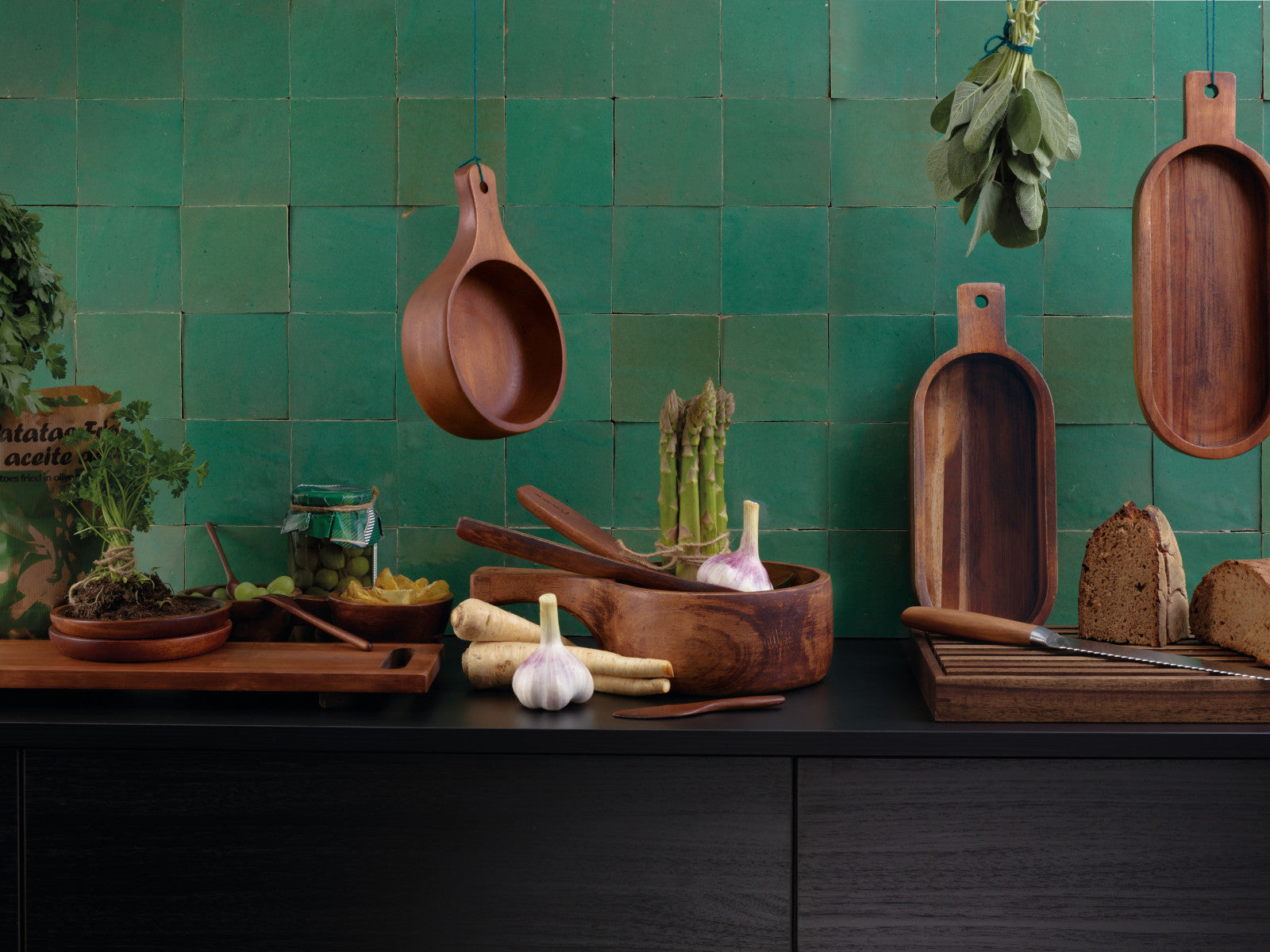 ASA Selection wood Teemaßlöffel Akazie dunkel 13cm - Produktbild 2