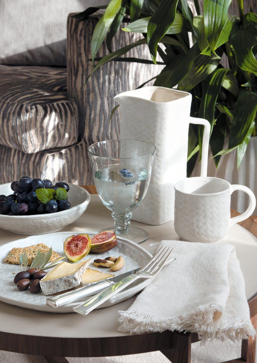 Greengate Woven Krug gewebt off white 1,2l - Produktbild 2