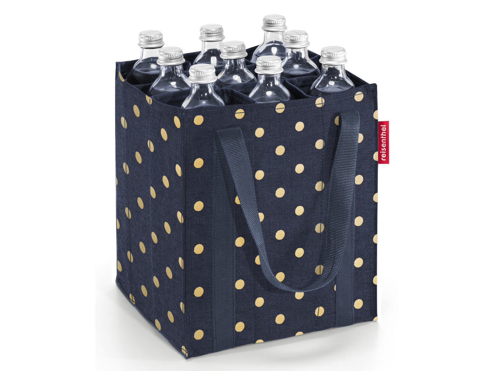 reisenthel bottlebag metallic dots blue - Produktbild 2