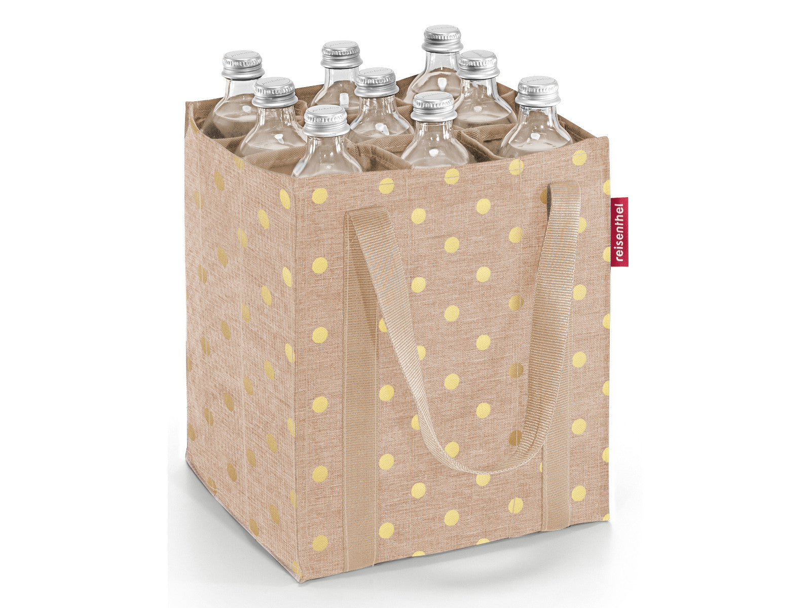 reisenthel bottlebag metallic dots coffee - Produktbild 2