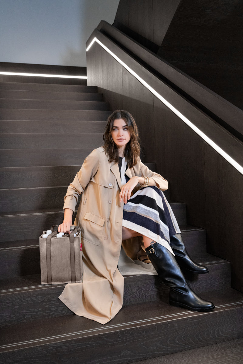 reisenthel bottlebag herringbone mokka - Produktbild 4