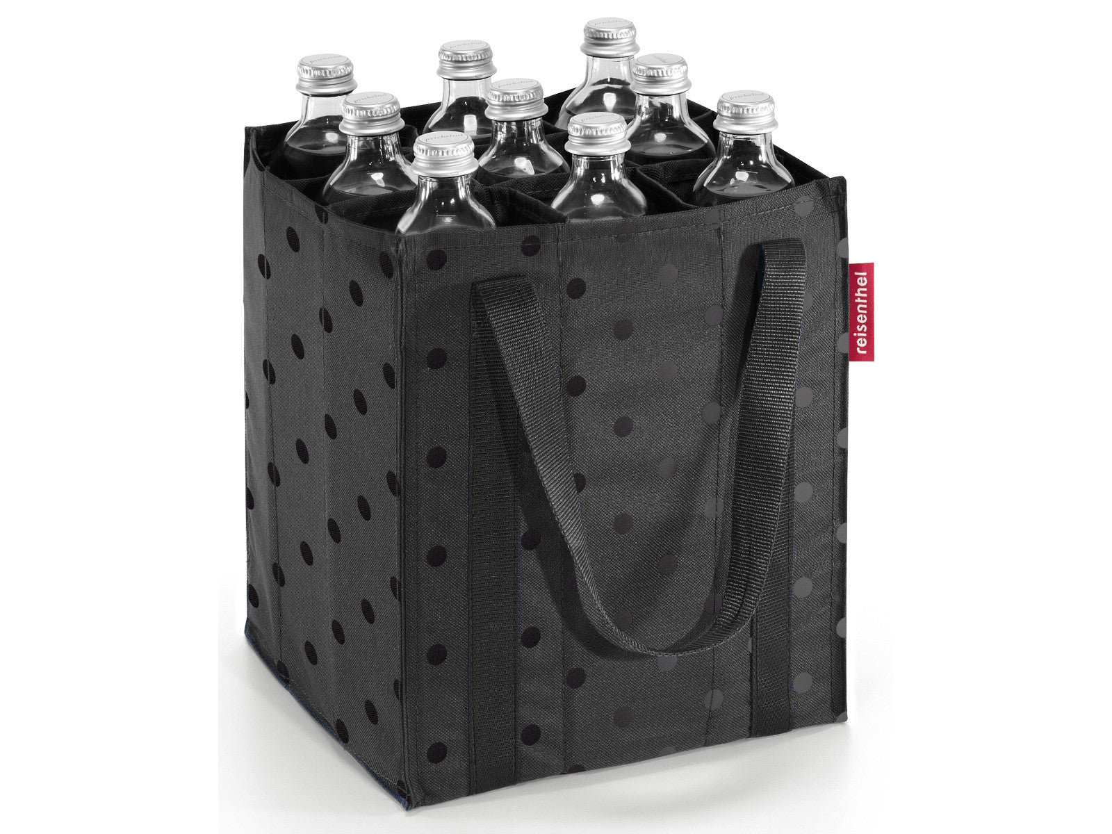 reisenthel bottlebag glossy dots black - Produktbild 2