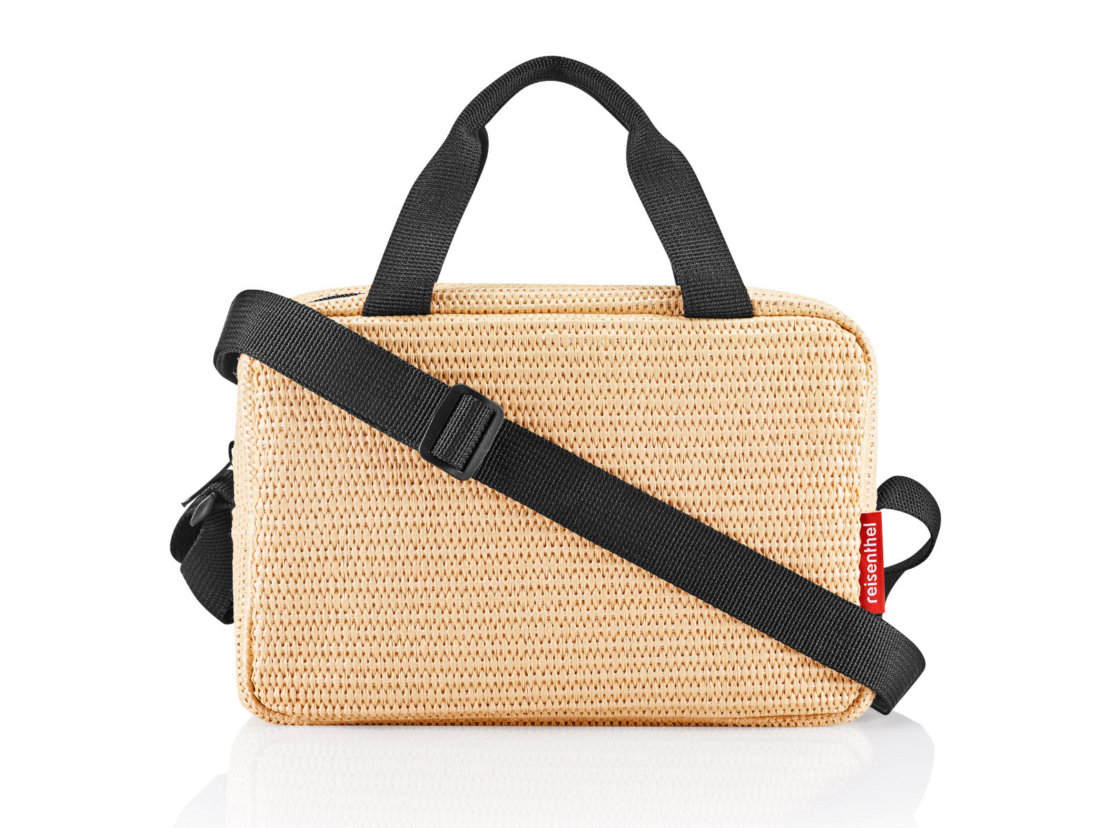 reisenthel coolerbag to-go raffia black
