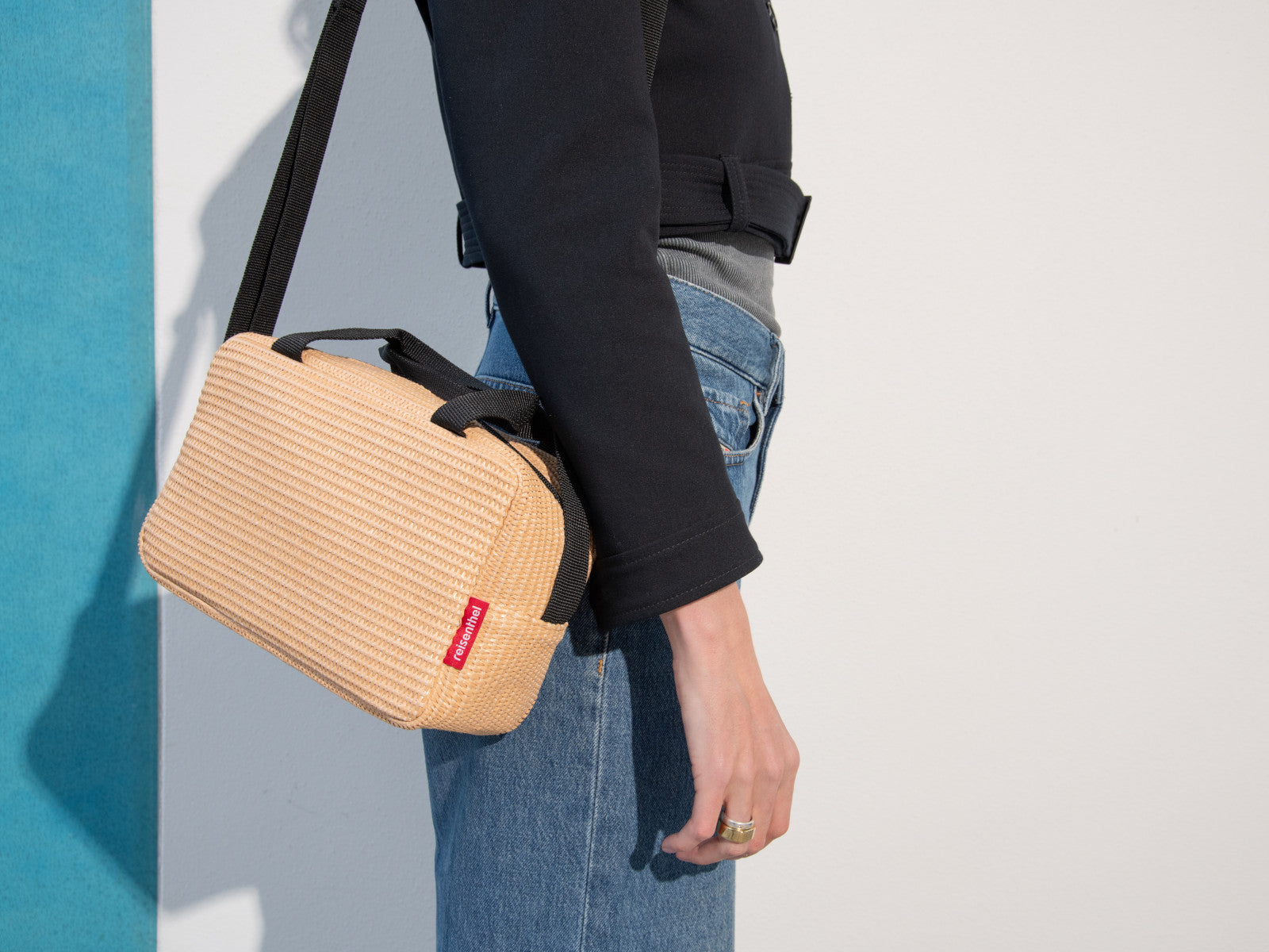 reisenthel coolerbag to-go raffia black - Produktbild 4