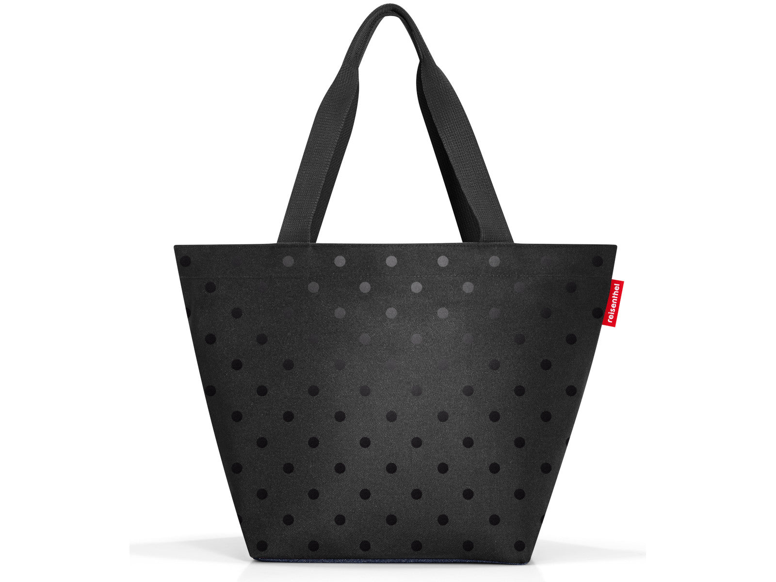 reisenthel shopper M glossy dots black