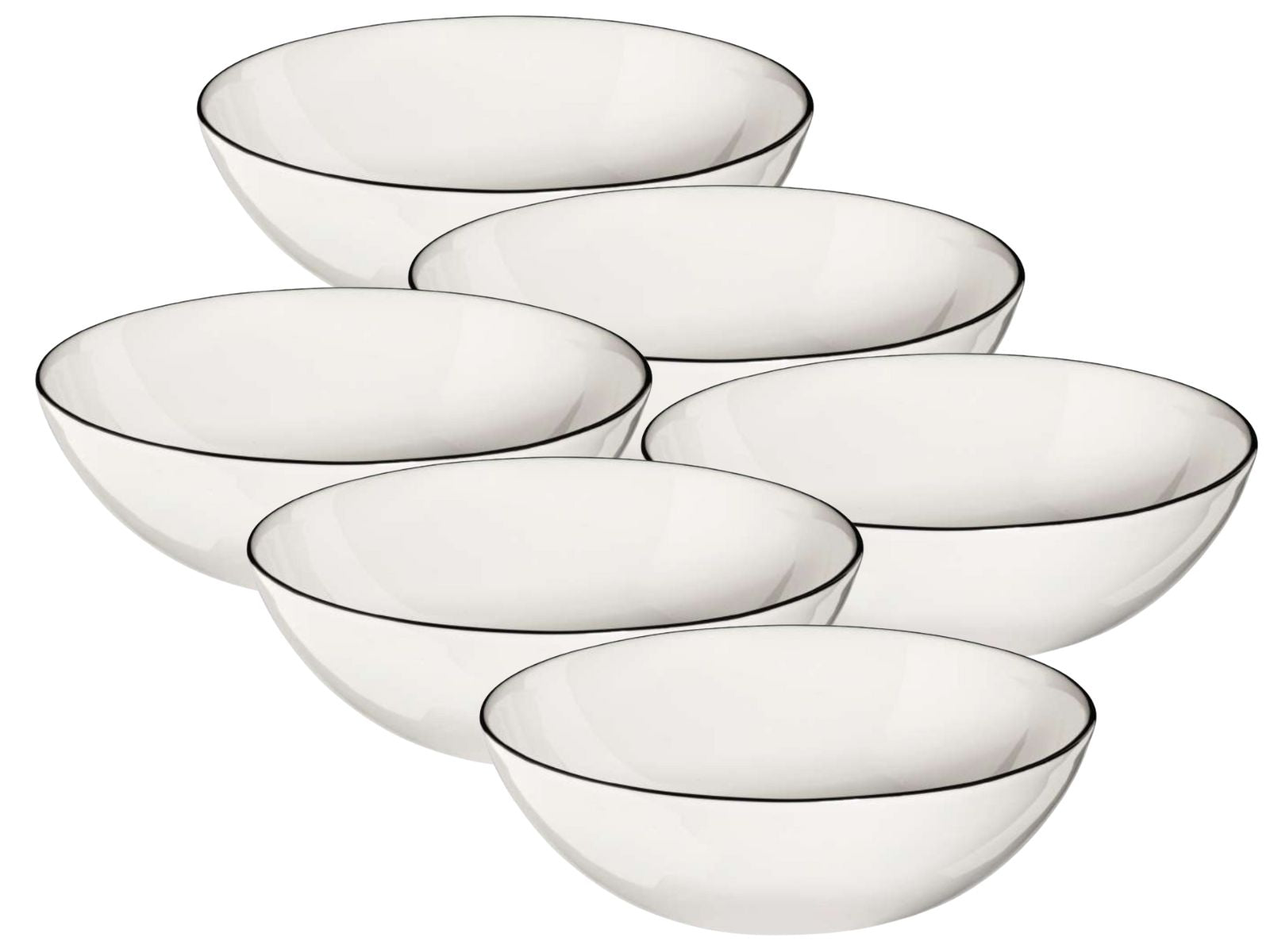 ASA Selection à table ligne noire Schälchen 9cm Set6