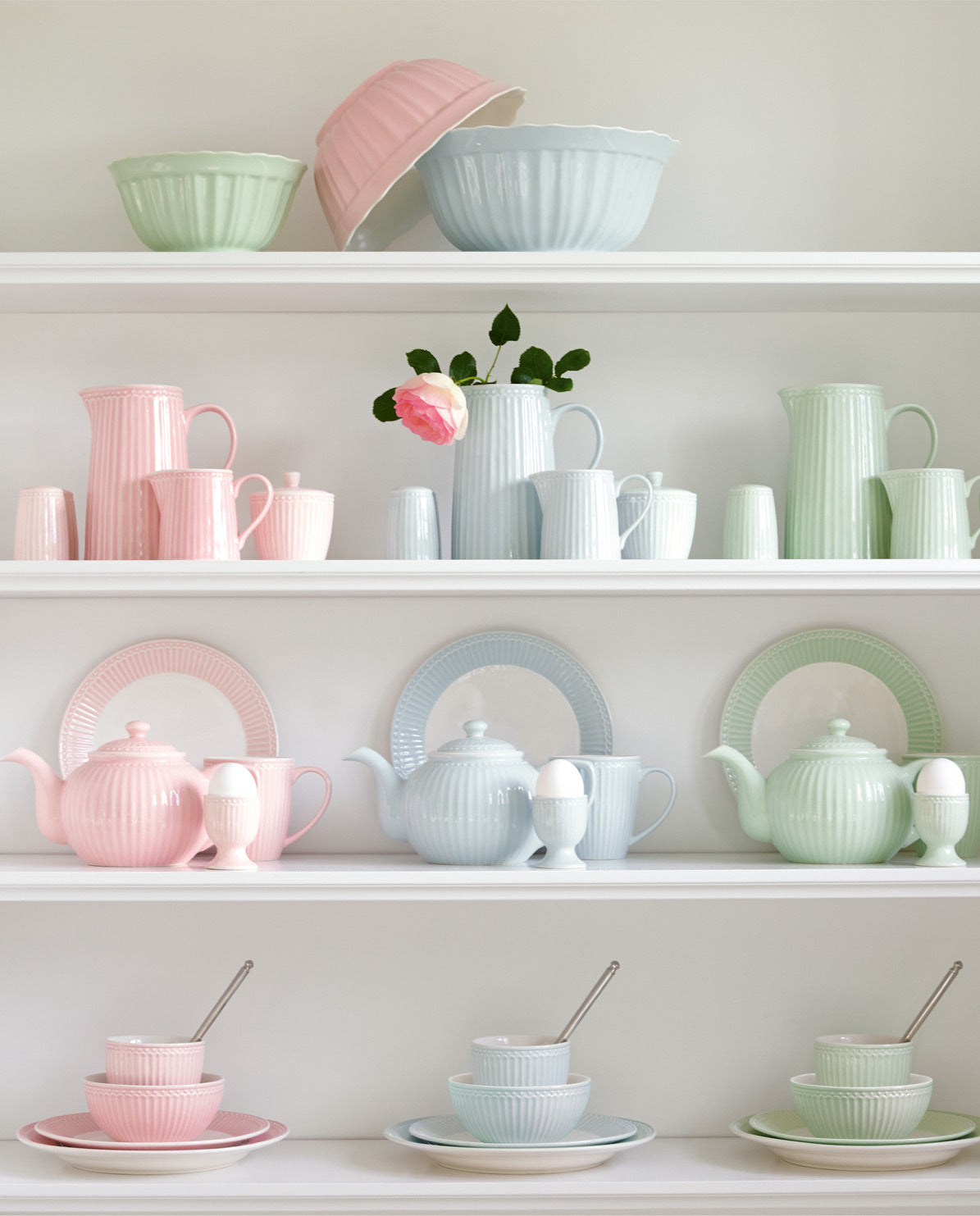 Greengate Alice Frühstücksset pale pink 6tlg - Produktbild 3