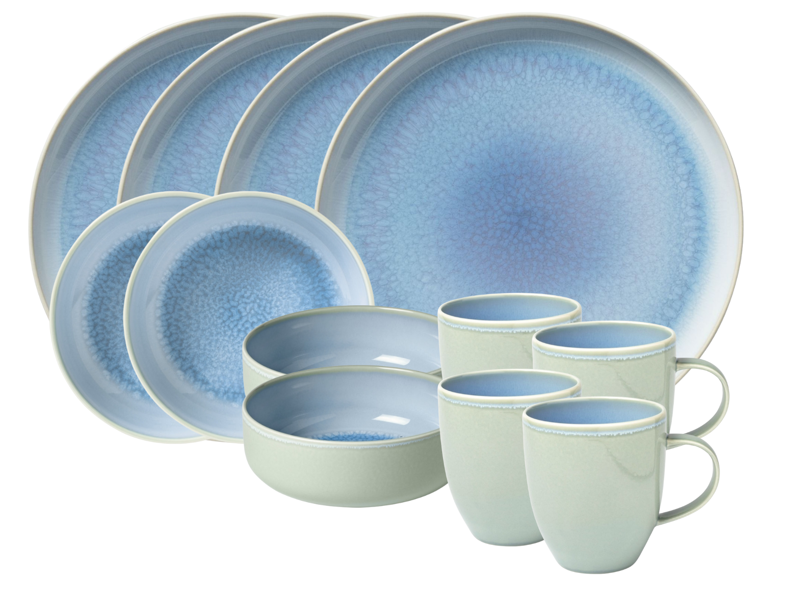 like. by Villeroy & Boch Crafted Blueberry Frühstücksset 12tlg