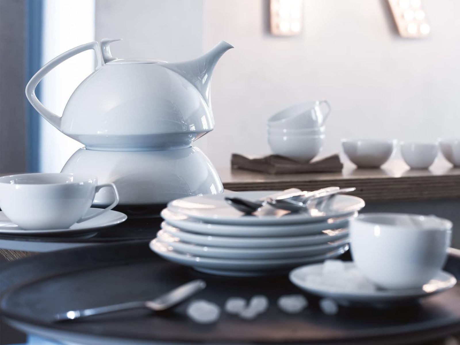 Rosenthal TAC Gropius Weiss Frühstücksteller 19 cm - Produktbild 3