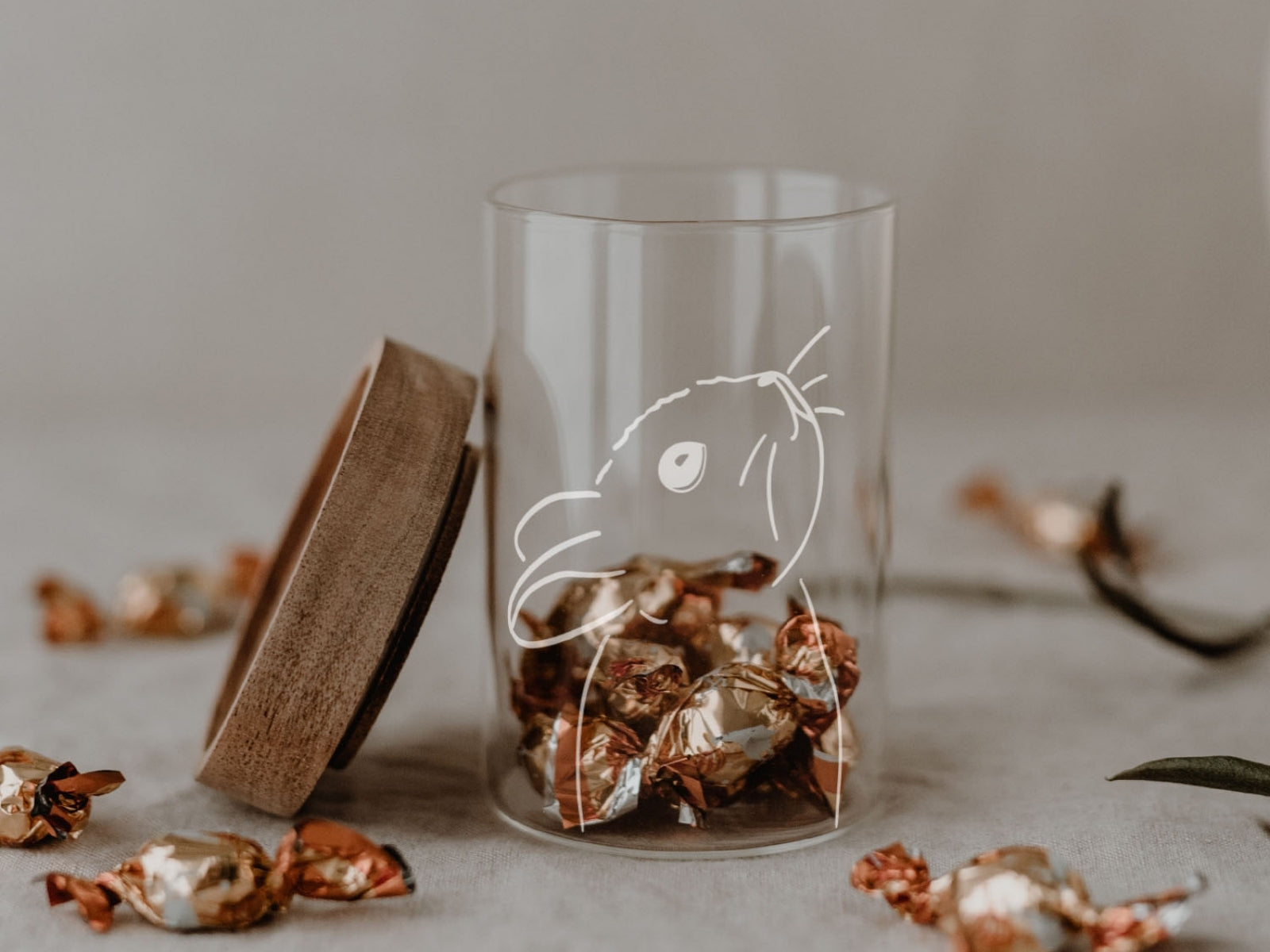 Eulenschnitt Mini Vorratsglas Hase 9cm - Produktbild 3