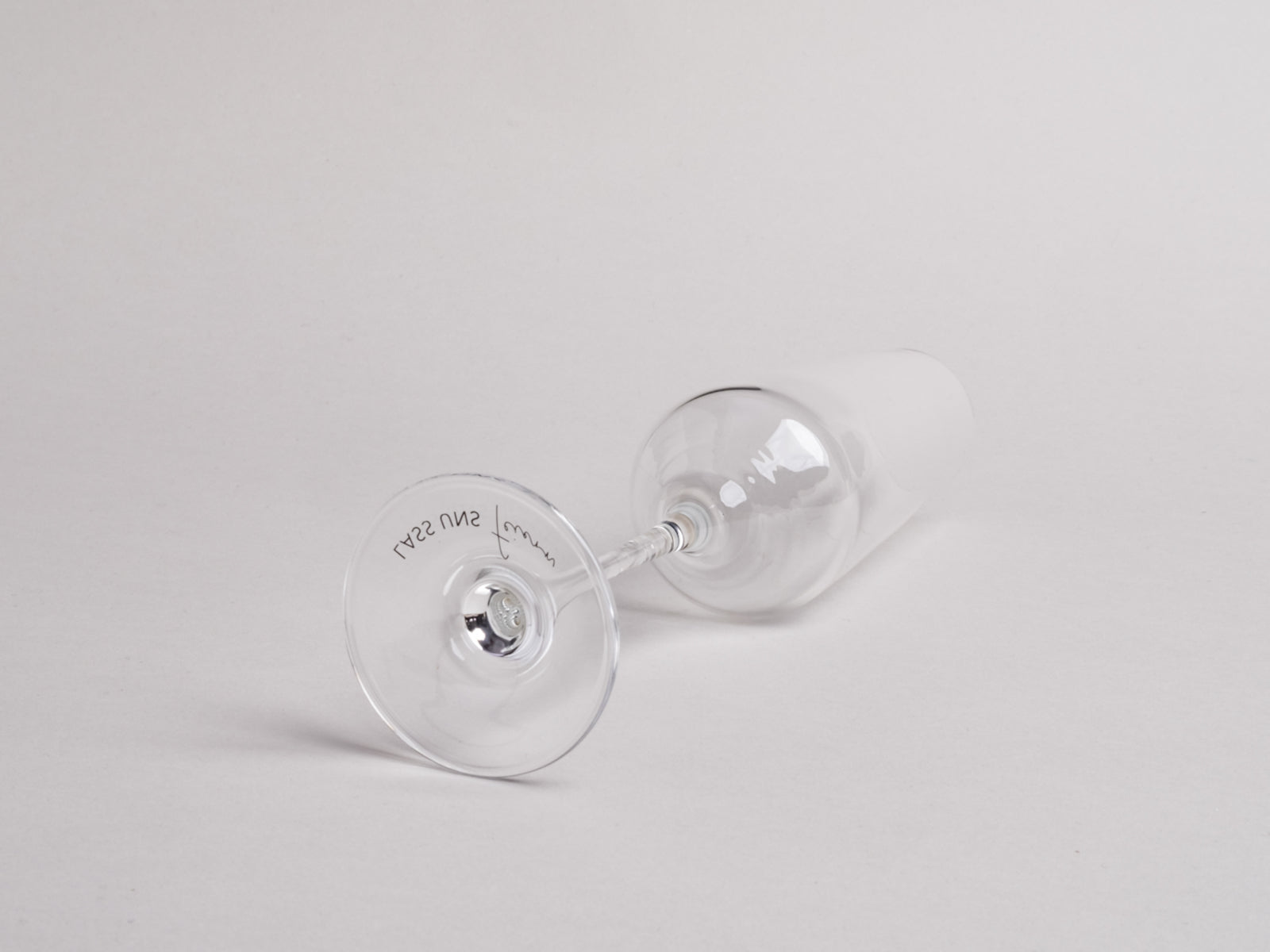 Eulenschnitt Sektglas Lass uns feiern klar 2,1l - Produktbild 2