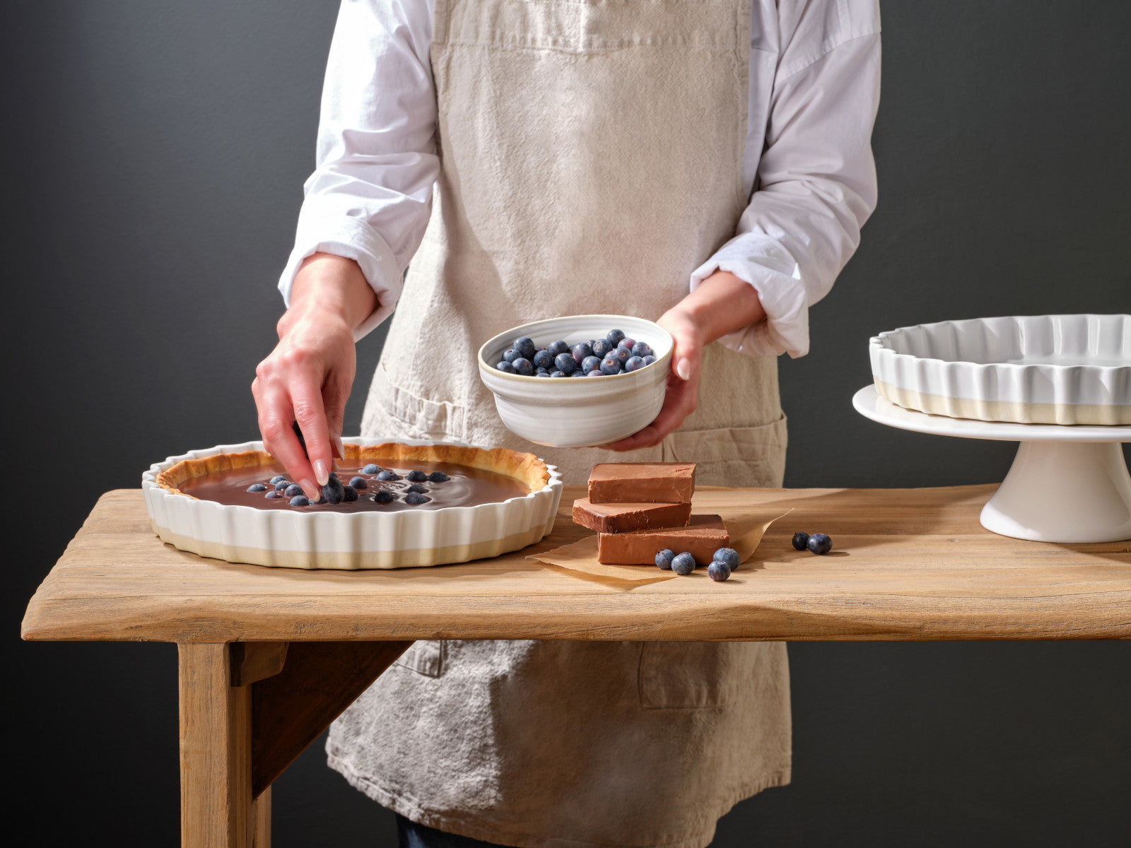 ASA Selection Grande Tarteform weiss 30cm - Produktbild 3