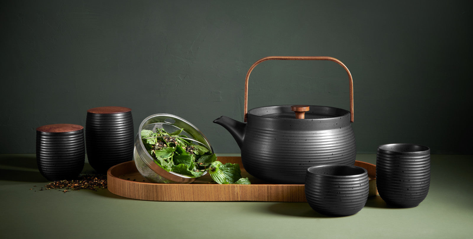 ASA kitchen'art Teekanne mit Holzgriff black 1,5l - Produktbild 4