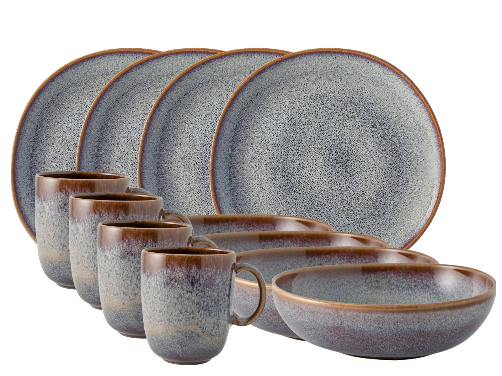 like. by Villeroy & Boch Lave beige Frühstücksset 12tlg