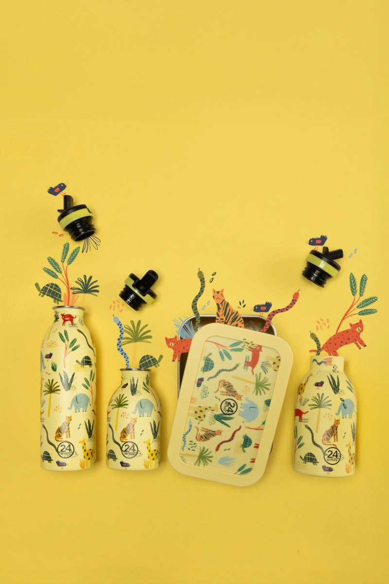 24Bottles Kids Clima Bottle Jungle Friends 330ml - Produktbild 10