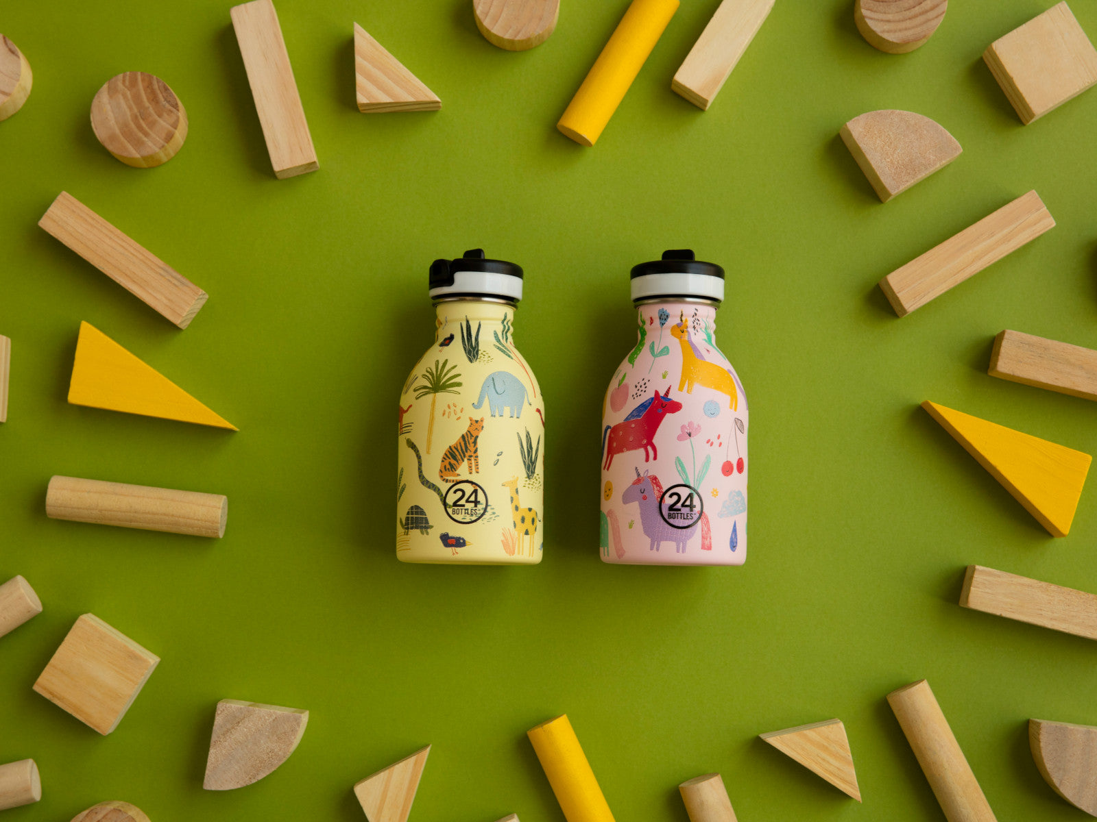 24Bottles Kids Clima Bottle Jungle Friends 330ml - Produktbild 6