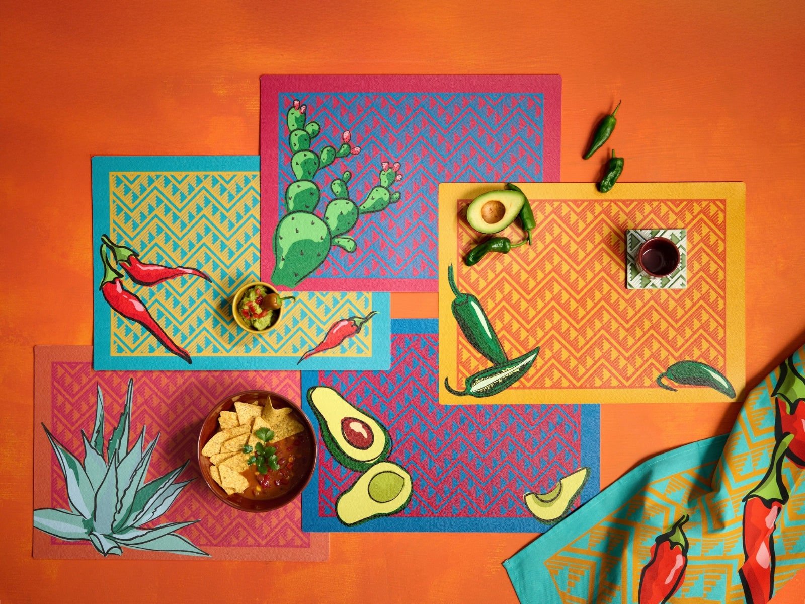 ASA méxico Tischset Aguacate 46x33cm - Produktbild 2