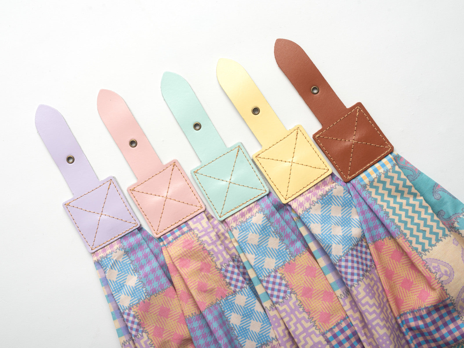 Polarbox Prinkstyle Strap Patchwork Brown 91cm - Produktbild 4