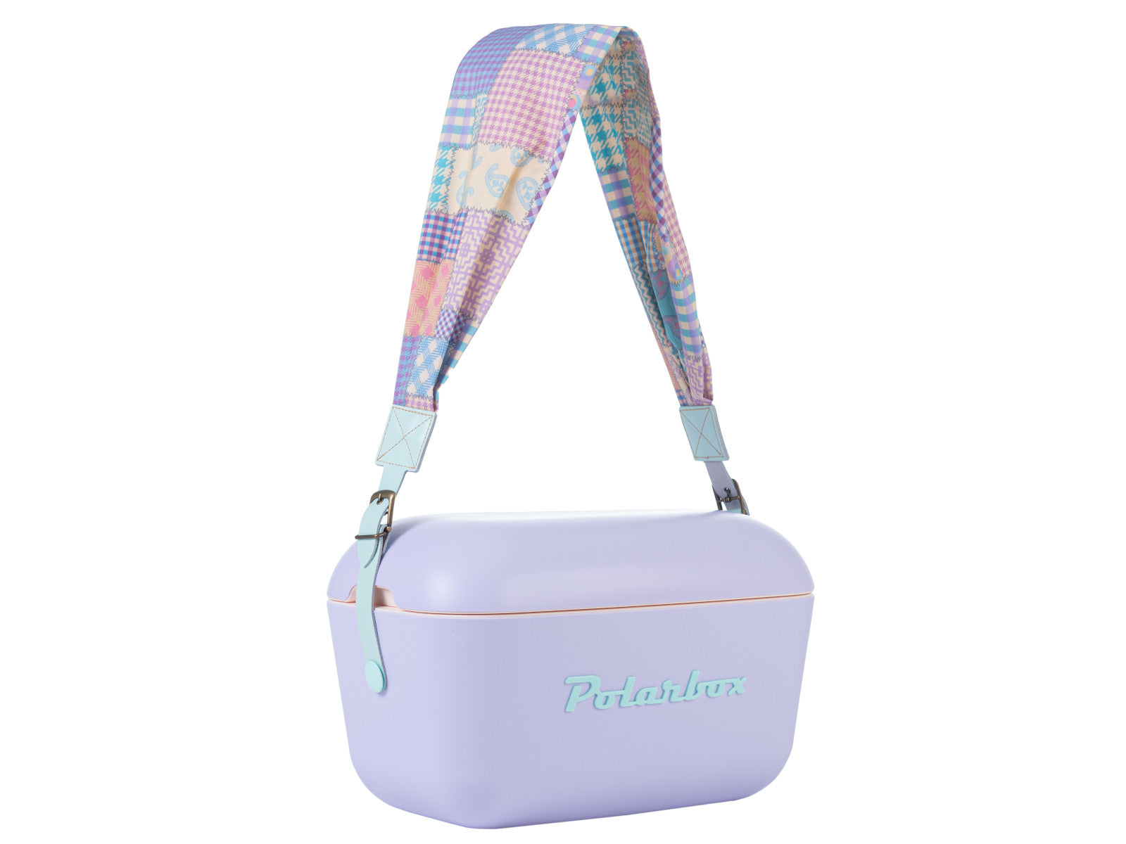 Polarbox Prinkstyle Strap Patchwork Cyan 91cm - Produktbild 2