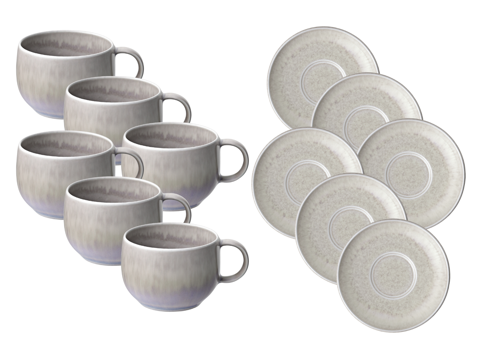 like. Villeroy & Boch Perlemor Sand Kaffeetasse mit Untertasse 0,19l Set6