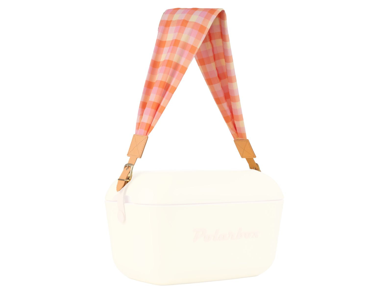 Polarbox Prinkstyle Strap Vichy Check Sorbet 91cm