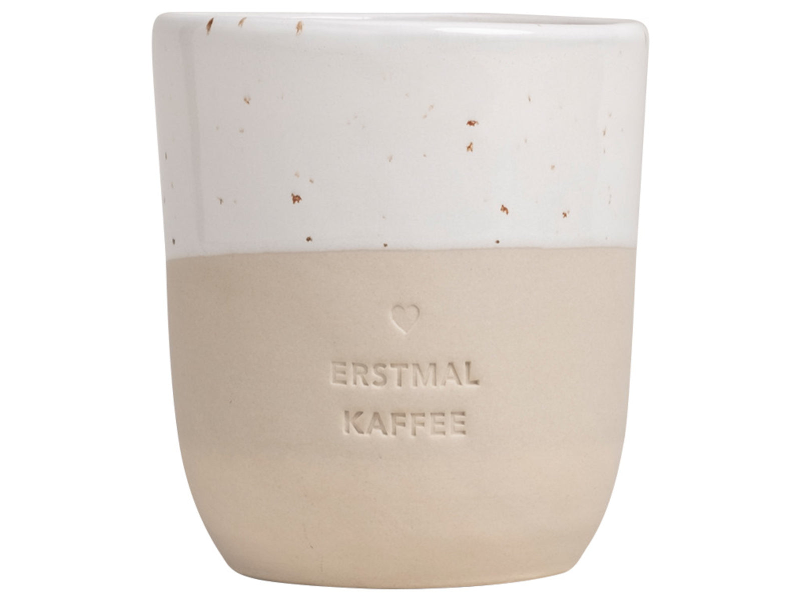 Eulenschnitt Becher Erstmal Kaffee 320ml