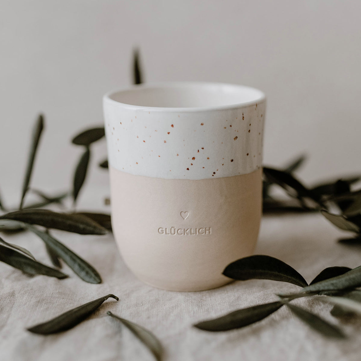 Eulenschnitt Becher Glücklich 320ml - Produktbild 5