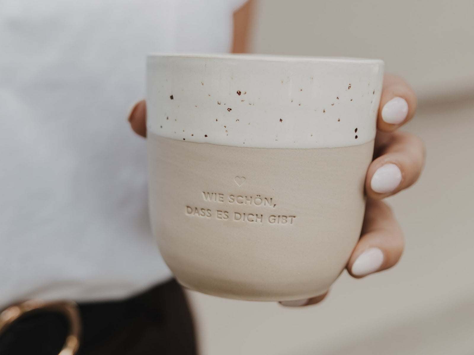 Eulenschnitt Becher Wie schön beige 0,32l - Produktbild 5