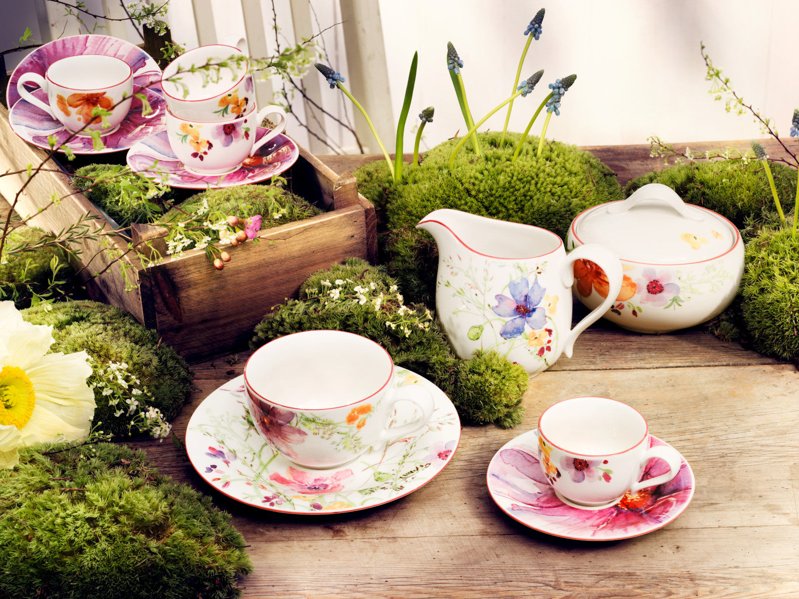 Villeroy & Boch Mariefleur Basic Milchkännchen für 6 Personen - Produktbild 4