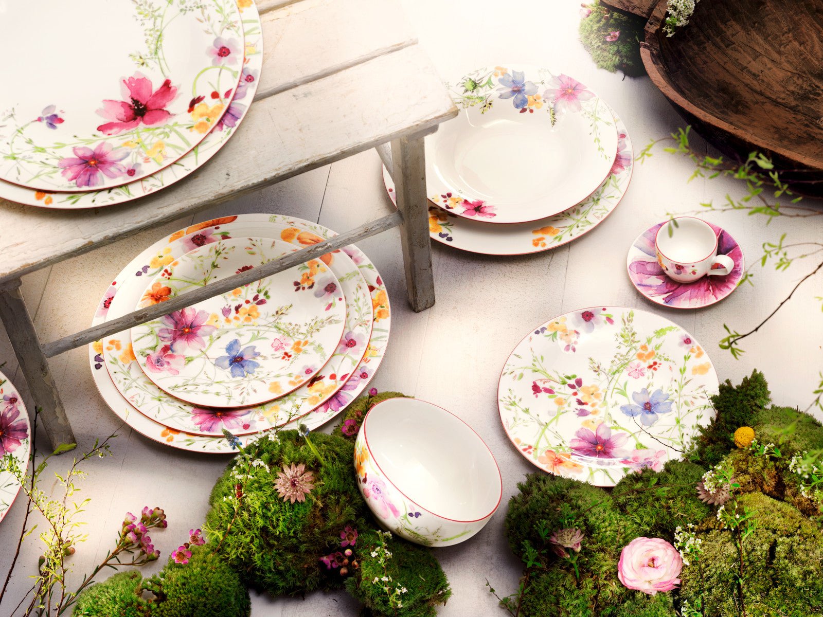 Villeroy & Boch Mariefleur Basic Frühstücksuntertasse 19 cm - Produktbild 4