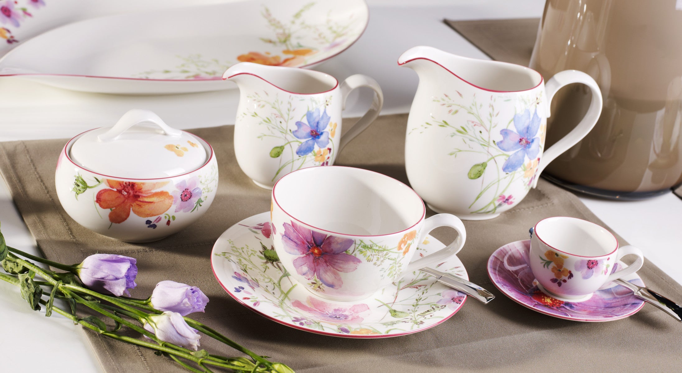 Villeroy & Boch Mariefleur Basic Mokka-/Espressountertasse 12 cm - Produktbild 4