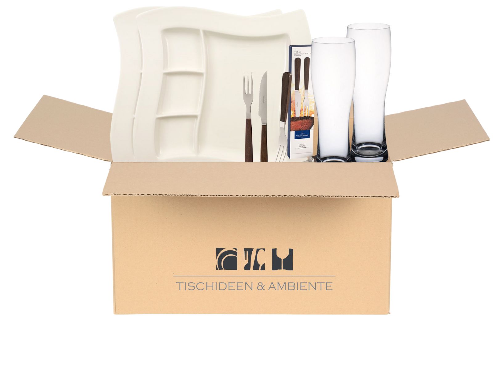 Villeroy & Boch Geschenkbox Männerabend Weizen 6tlg