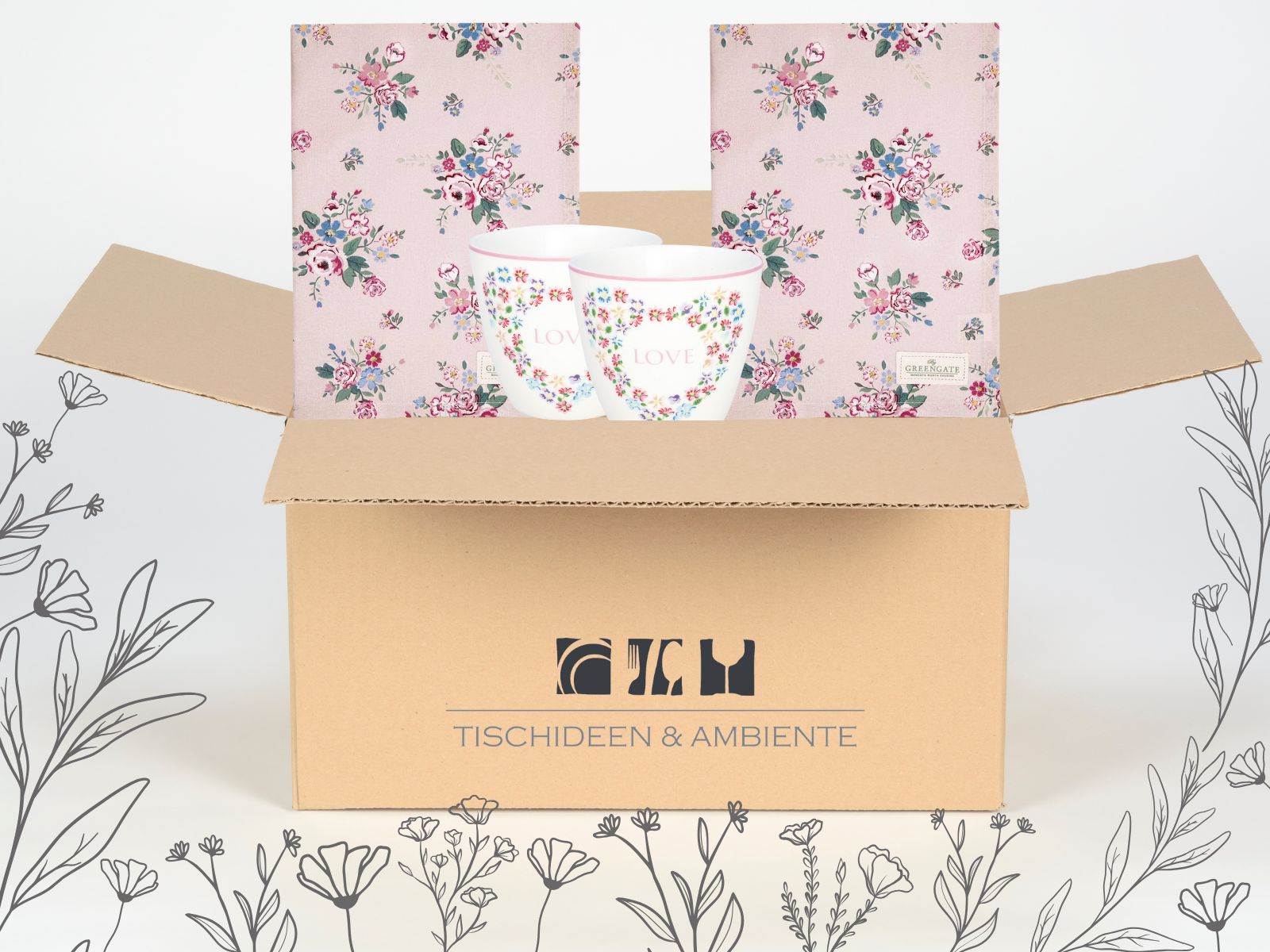 Greengate Geschenkbox Love 4tlg - Produktbild 2
