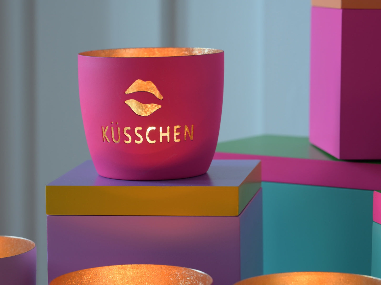 Geschenkbox pink 5tlg - Pink Love - Produktbild 3