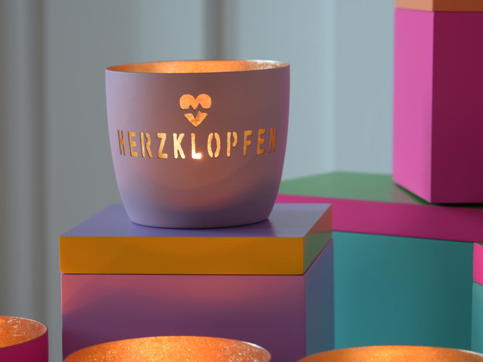 Geschenkbox pink 6tlg - Herzklopfen - Produktbild 4